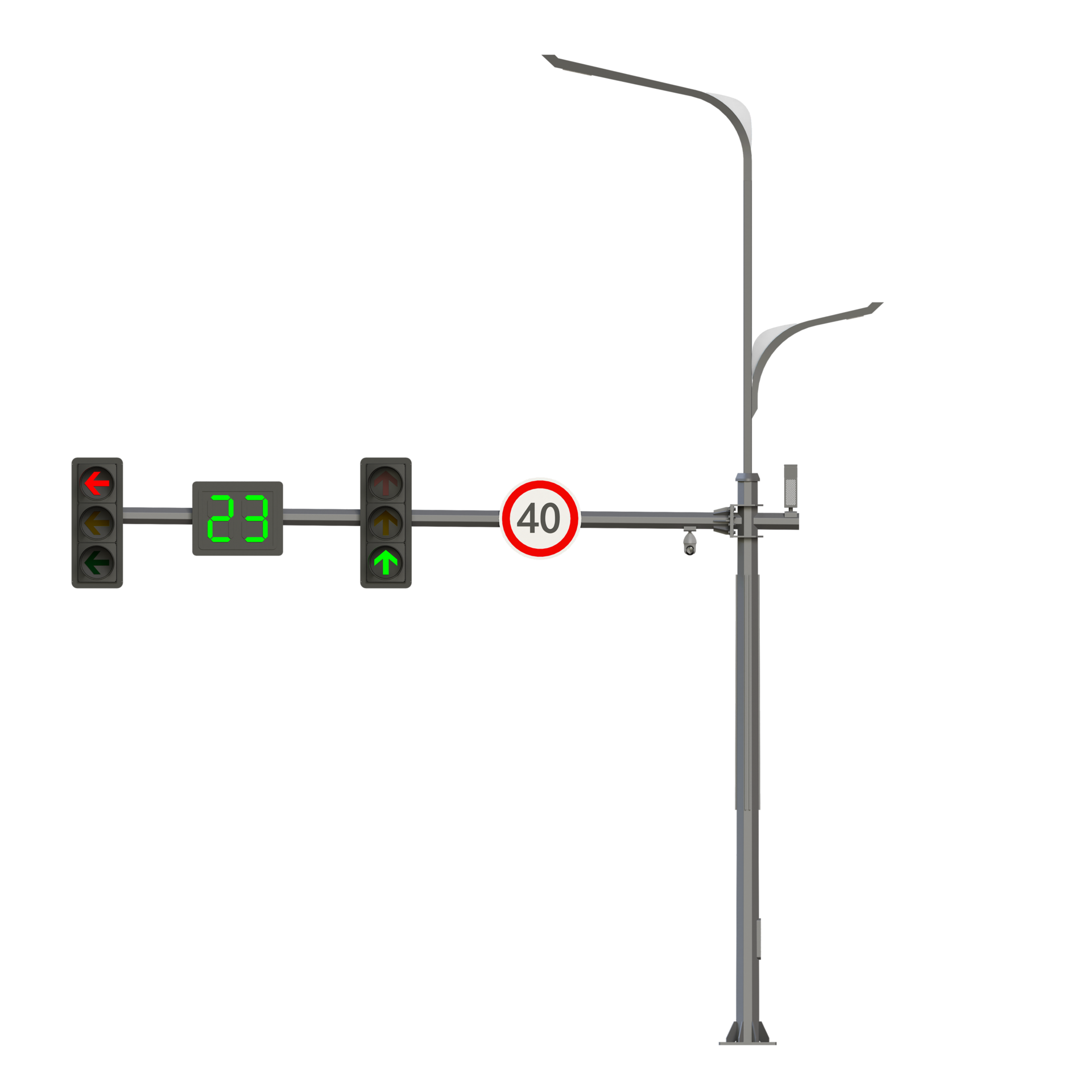5G智慧路灯对城市的交通安全等方面的精准控制